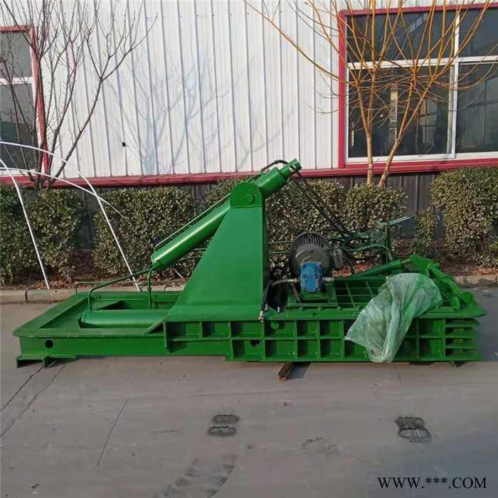 卧式液压金属废铁成型机 刨花压扁机 钢筋压块机 铁皮压块机图5