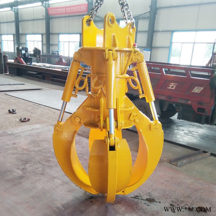 抓钢机价格  大开口废钢抓钢机 现货直供 固定式抓废铁抓钢机图8