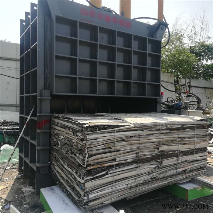 300带大型立式液压打包机 废铁废铜压包机 金属立式压块机厂家图8