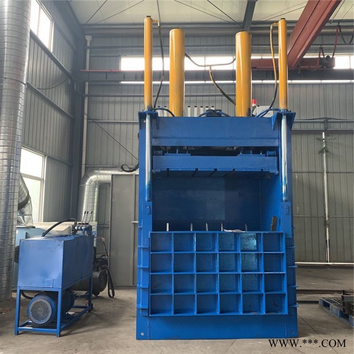 300带大型立式液压打包机 废铁废铜压包机 金属立式压块机厂家图5