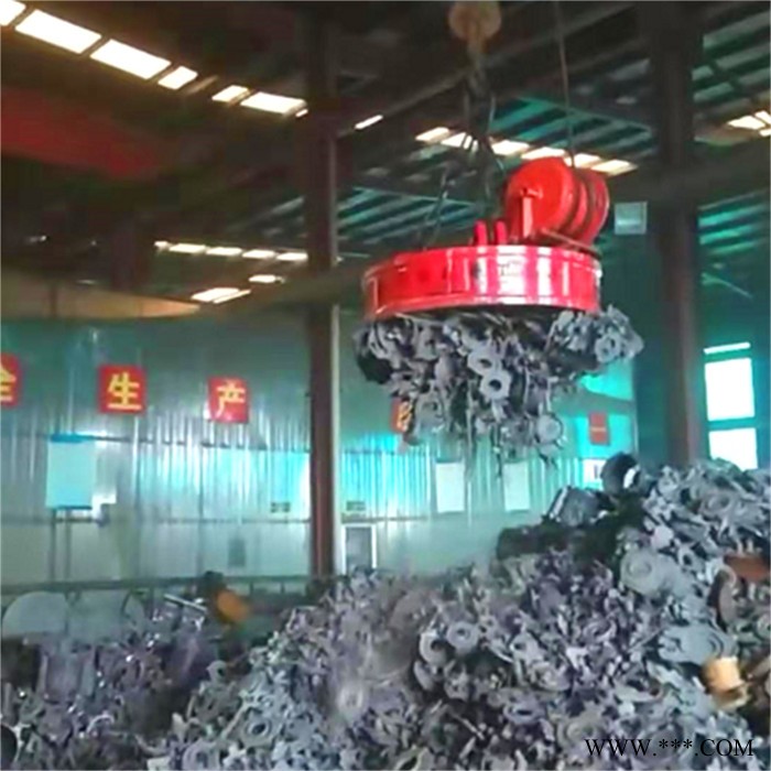 鑫运 MW5-110L1强磁电磁吸盘 徐州吊车装卸废钢电磁吸盘 厂家直供图2