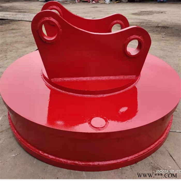 起重电磁铁吸加工销售 钩机电磁铁吸盘 废铁吸盘吊机厂家图6