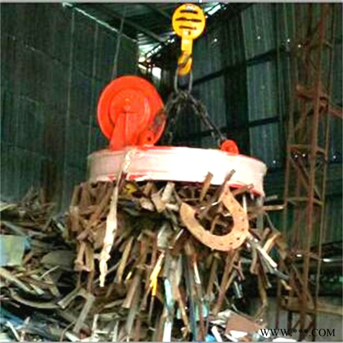 挖机废钢吸电磁吸盘茂名金属电磁铁吸盘图2