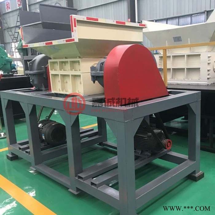 嘉诚金属双轴撕碎机 编织袋吨包撕碎机 塑料撕碎机废铁撕碎机图2