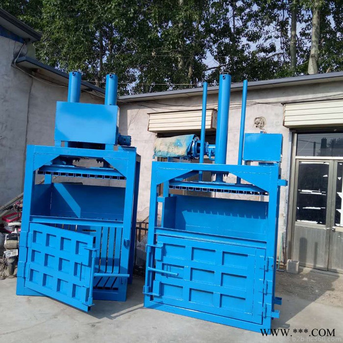 高质量金属打包机 废铁铜服装铝钢压块机  稻草秸秆打捆机图7