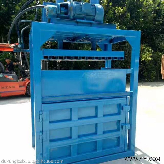 编织袋液压打包机 立式液压棉花压包机 海绵废料压块机厂家批发图4