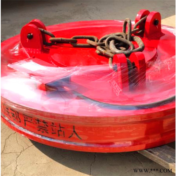 山东1.8米电磁吸盘 废钢圆形电磁铁铁块起重电磁铁吸盘生产图5