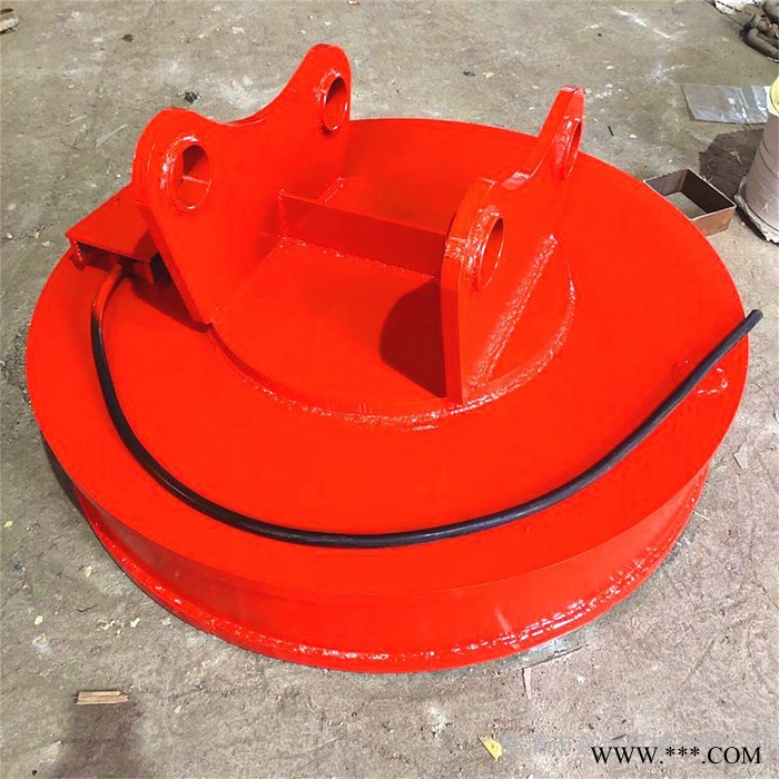MW5-180L系列起重电磁铁圆型废钢电磁吸盘报价 大功率圆型起重电磁铁图5