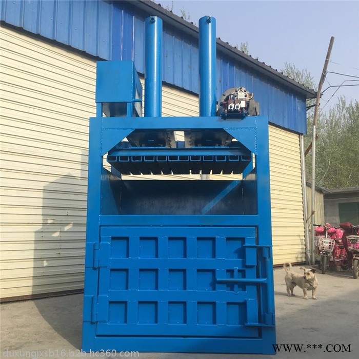 三十吨双缸金属打包压块机 富兴牌半自动废纸打块机图片图2