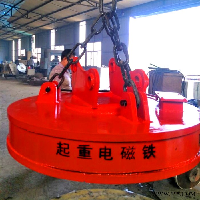 起重用的电磁铁 鑫运1.8米吊运圆钢用起重电磁铁 型号现货图2