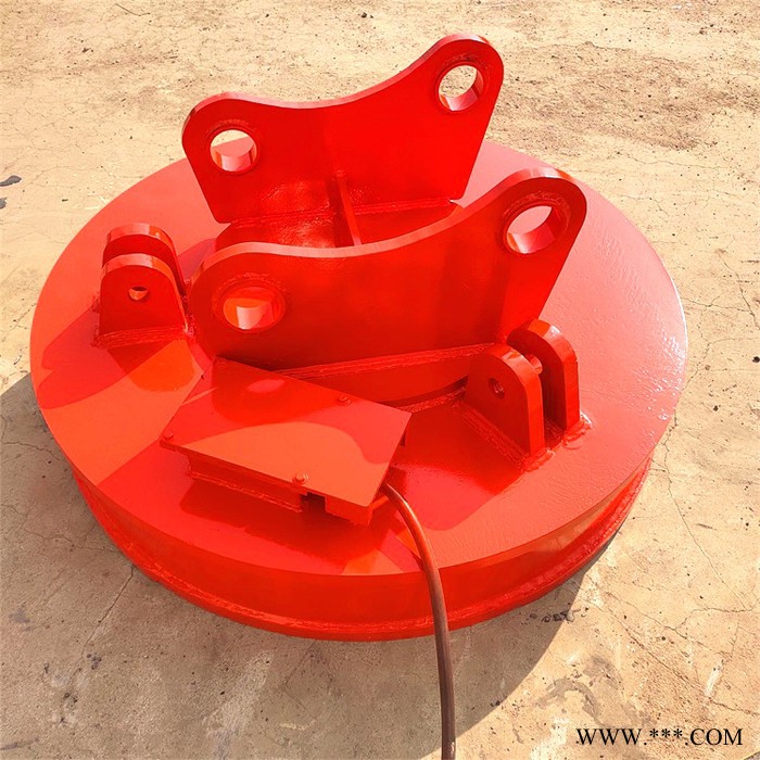 云南1米1起重电磁铁吸力大 剩磁小电磁铁吸盘挖掘机图3