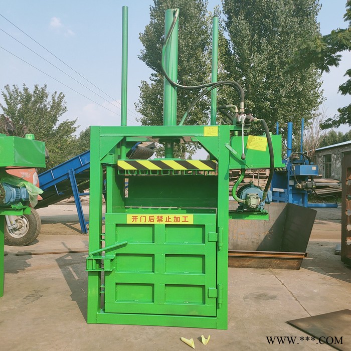 立式废铁皮打包机规格 立式海绵打包机图片图2