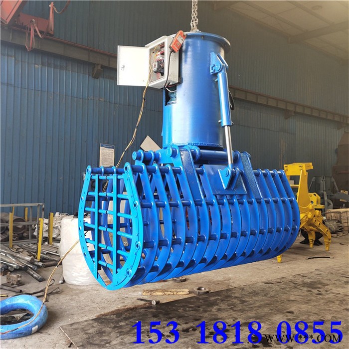 金越  天车液压抓斗 液压废铁抓钢机 废钢机抓斗图6