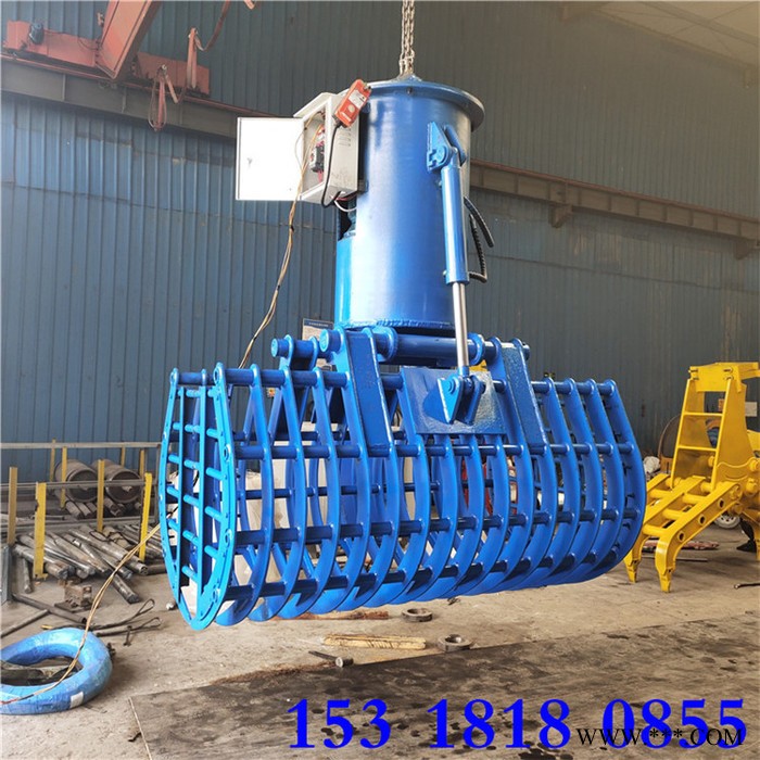 金越  天车液压抓斗 液压废铁抓钢机 废钢机抓斗图3