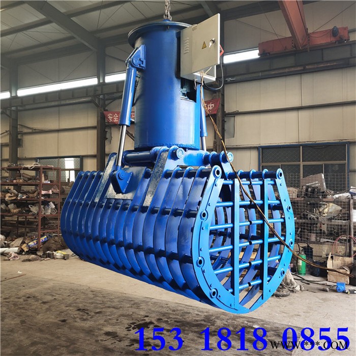 金越  天车液压抓斗 液压废铁抓钢机 废钢机抓斗图7