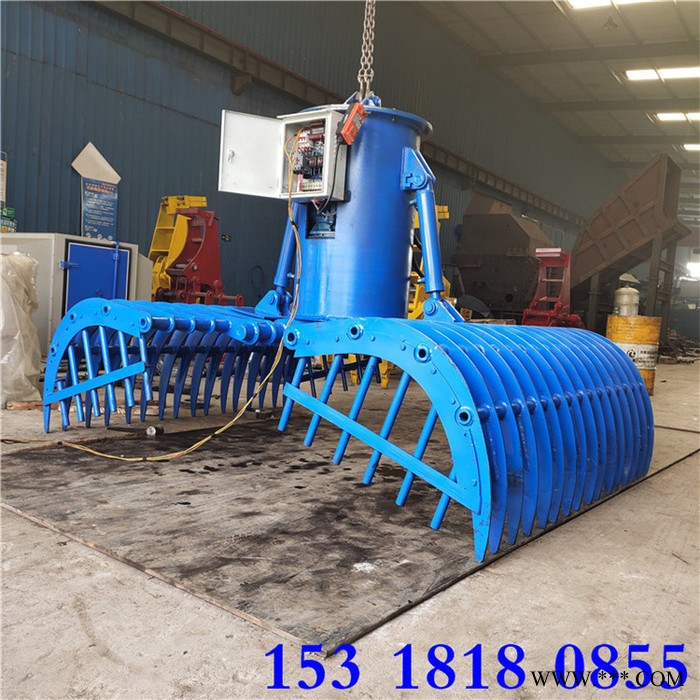 金越  天车液压抓斗 液压废铁抓钢机 废钢机抓斗图4