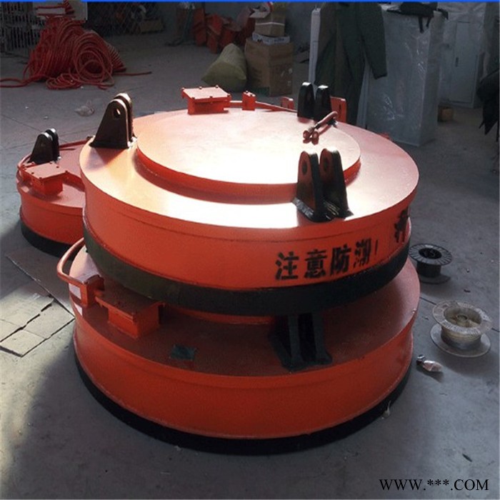 睿迪厂家生产废钢电磁吸盘强磁电磁铁70cm圆形电磁吸盘图7