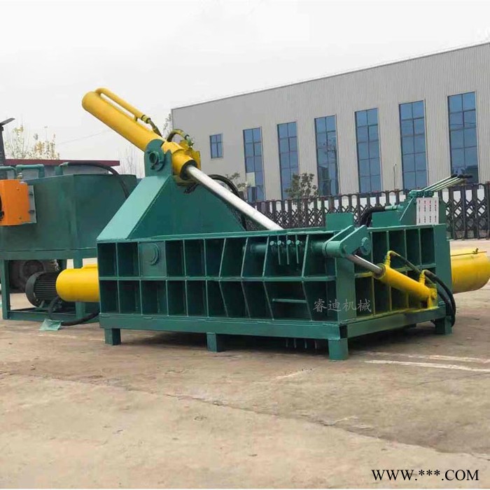 睿迪牌160吨铁屑金属压块机铁销铝销压块机废钢废铁压块机图7