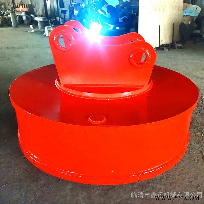 1.65米起重电磁铁废铁渣电磁铁吸盘汽车吊起重电磁吸盘供货商图6