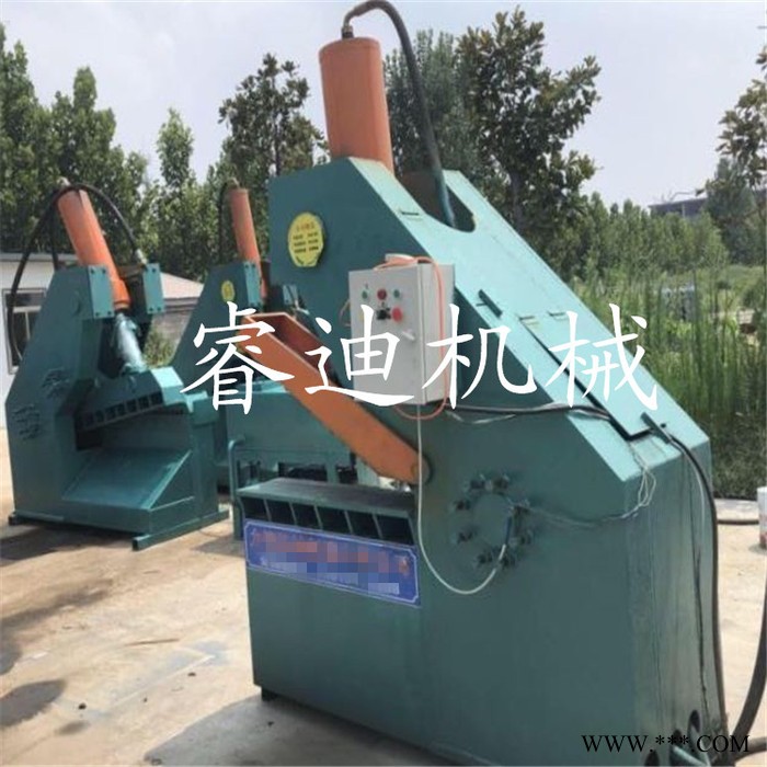 睿迪牌鳄鱼式板材剪切机 废铁液压式剪切机厂家图6