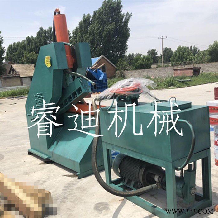 睿迪牌鳄鱼式板材剪切机 废铁液压式剪切机厂家图5