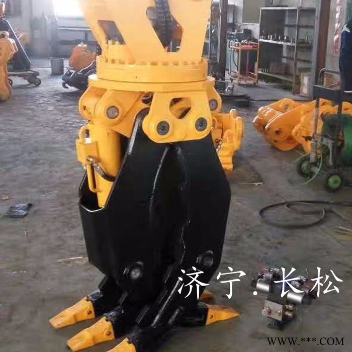 供应抓石器抓钢器抓木材抓木器 SH240抓木器 抓废铁抓散料抓木器图2