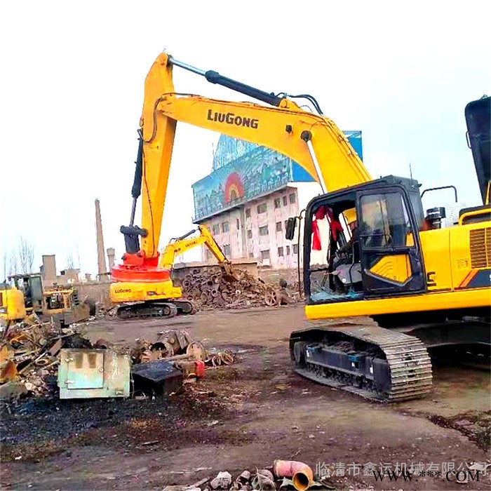 鑫运起重电磁铁 起重强励 挖机自发电强磁起重电磁铁 1米3吸盘图5