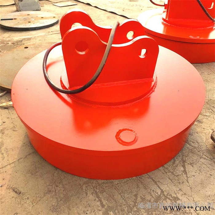 合肥市废铁强磁电磁铁 70cm圆形电磁吸盘 挖机电磁吸盘制造厂商图4