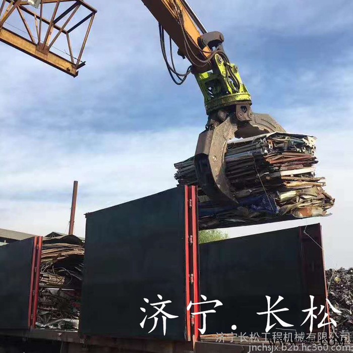挖掘机抓木器  DX520抓木器 抓散料抓木器农用抓木器抓废铁抓木器大开口图3