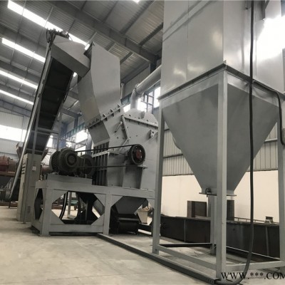 大型金属废铁破碎设备 单轴万能撕碎机 大型废旧易拉罐金属破碎设备-瑞赛克