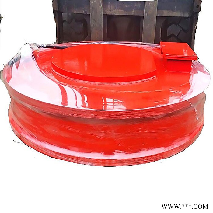 废钢起重电磁铁 挖掘机液压电磁吸盘生产定制图2