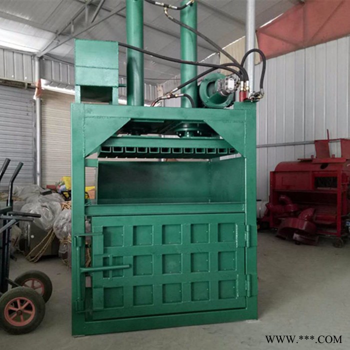 雪碧易拉罐压块机型号 立式液压薄膜压包机 废旧物品打包机参数图3