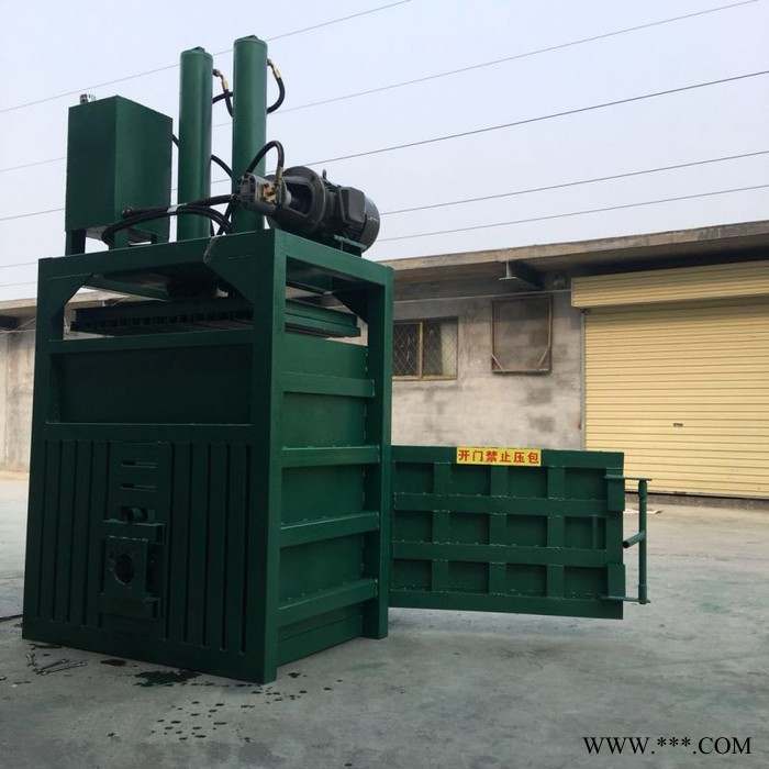 纸壳挤包机 富兴吨包立式打块机 金属废铁屑打包机图8