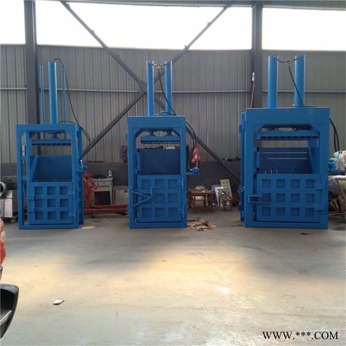 塑料薄膜液压打包机价格 立式液压废纸压块机 边角料压包机参数图2