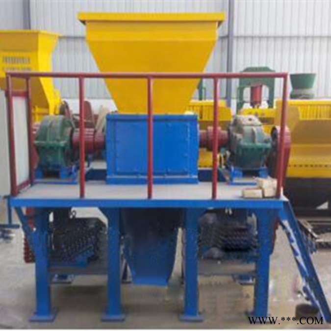 废钢双轴撕碎机废料图3