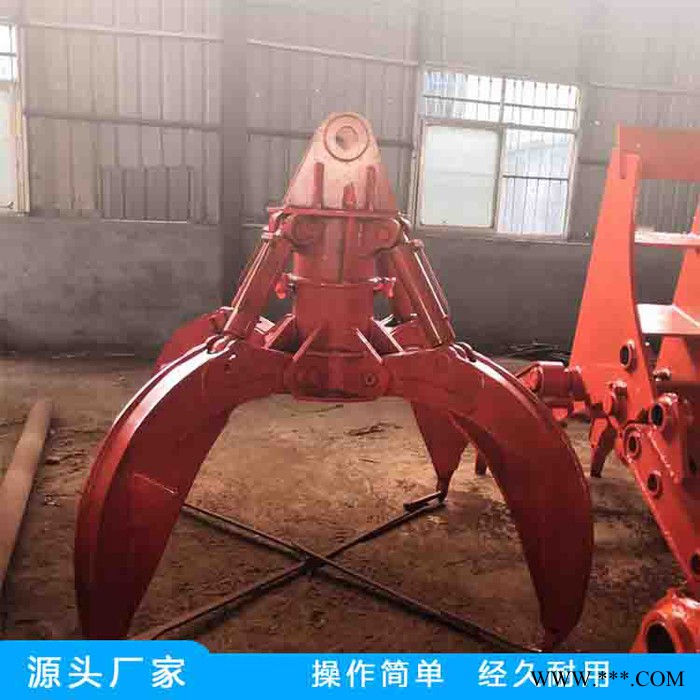 卡博恩液压抓钢机 双缸有力固定式抓废铁抓钢机 大型机械抓价格图8