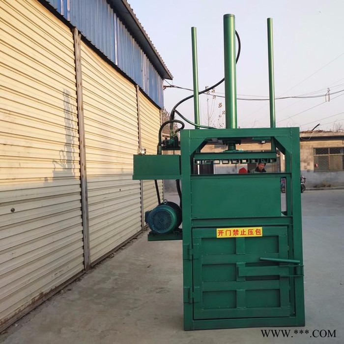 双缸废铁金属打包机厂家 半自动碎纸废纸打包压块机价格图3