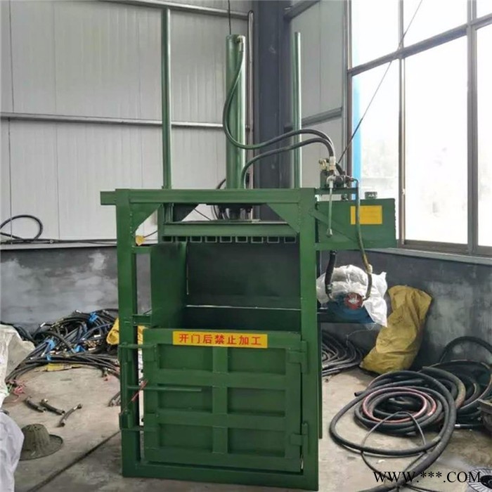 双缸废铁金属打包机厂家 半自动碎纸废纸打包压块机价格图5
