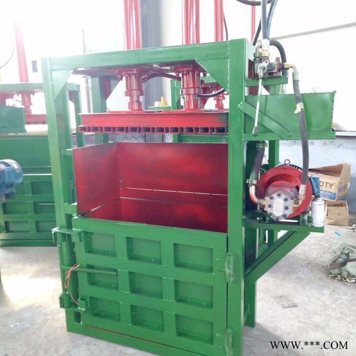 双缸废铁金属打包机厂家 半自动碎纸废纸打包压块机价格图7