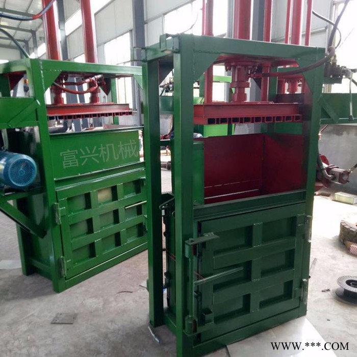 双缸废铁金属打包机厂家 半自动碎纸废纸打包压块机价格图2