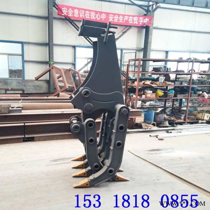 固定式抓废铁机 液压抓钢机 金越厂家 抓钢机图3