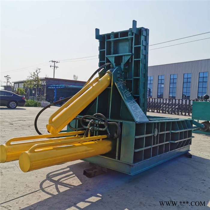 睿迪牌160吨卧式液压废旧金属压块机废铁铝屑钢筋成型设备图7