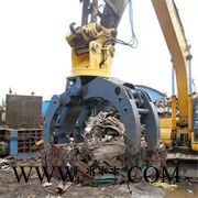 抓废铁散料抓木器  CAT336抓木器 抓石器抓木材抓木器机械抓木器图1