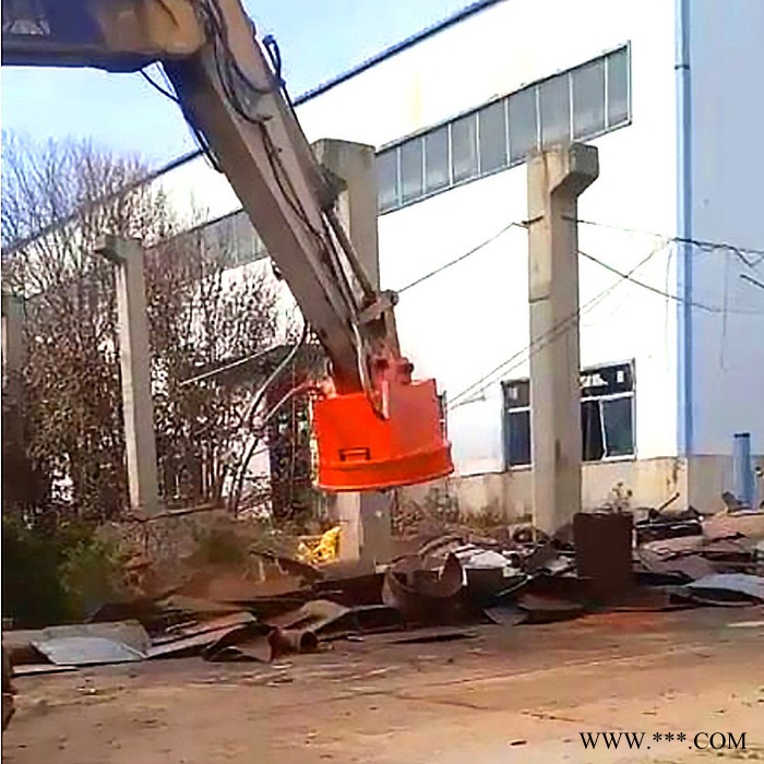 芜湖市1米5起重电磁铁mw5型吊运废钢用起重电磁铁 吸力强图2