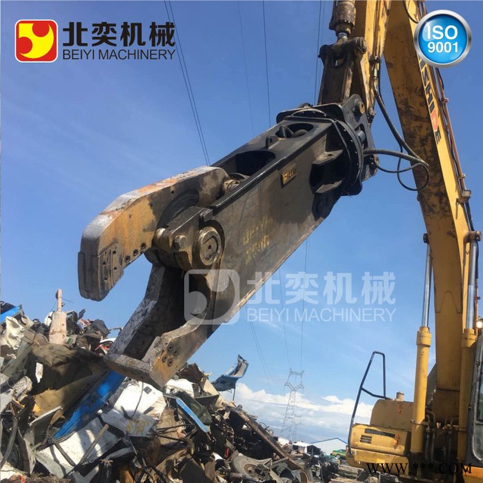 液压钢筋钳价格_北奕机械_【拆车专用**带360度自由旋转式挖掘机废铁液压剪