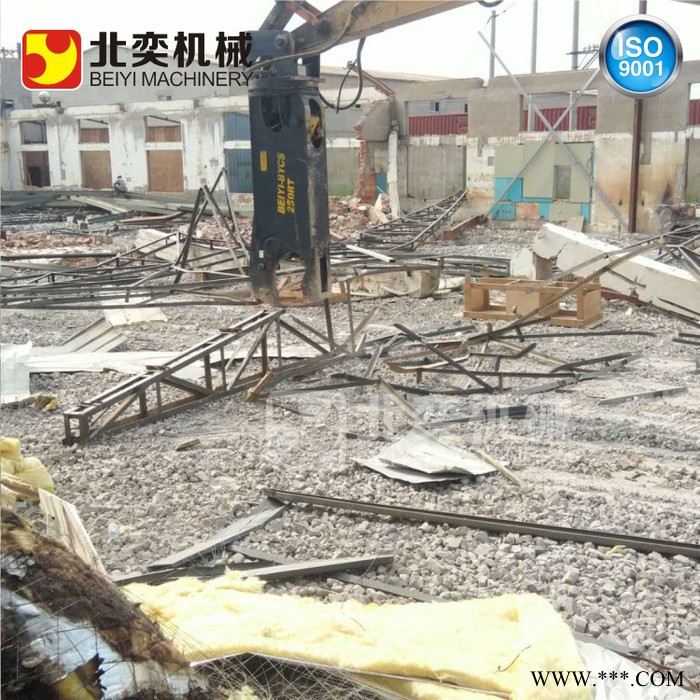 液压钢筋钳价格_北奕机械_【拆车专用**带360度自由旋转式挖掘机废铁液压剪图8