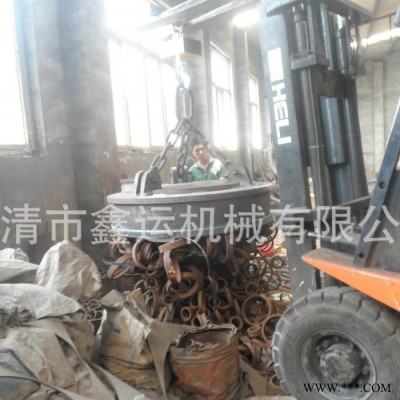 鑫运圆形电磁吸盘 萍乡挖掘机废钢磁盘厂家现货供应