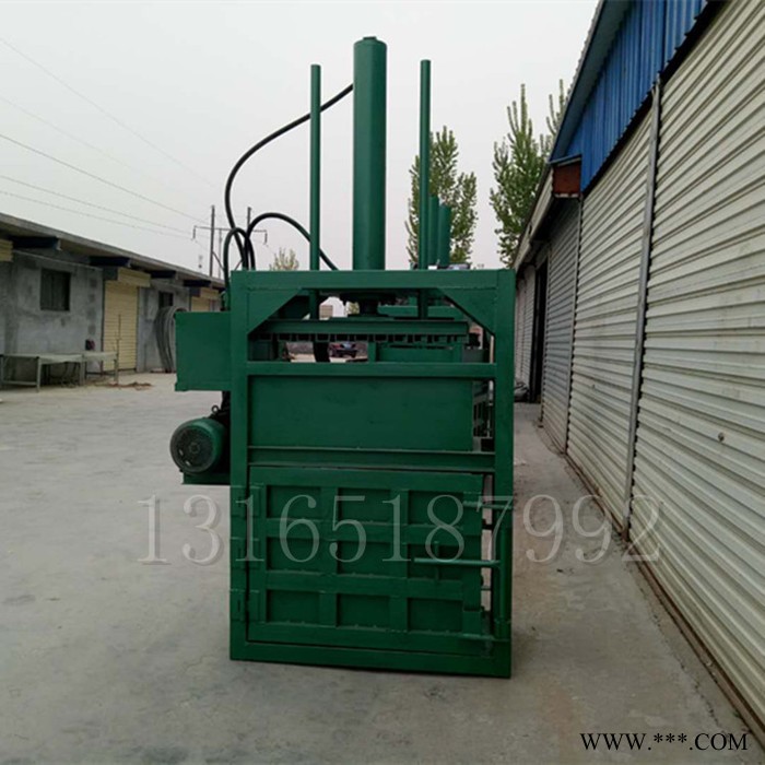 废铁铝制品打包机 薄膜打块机 新款立式铁刨花挤块机富兴图7