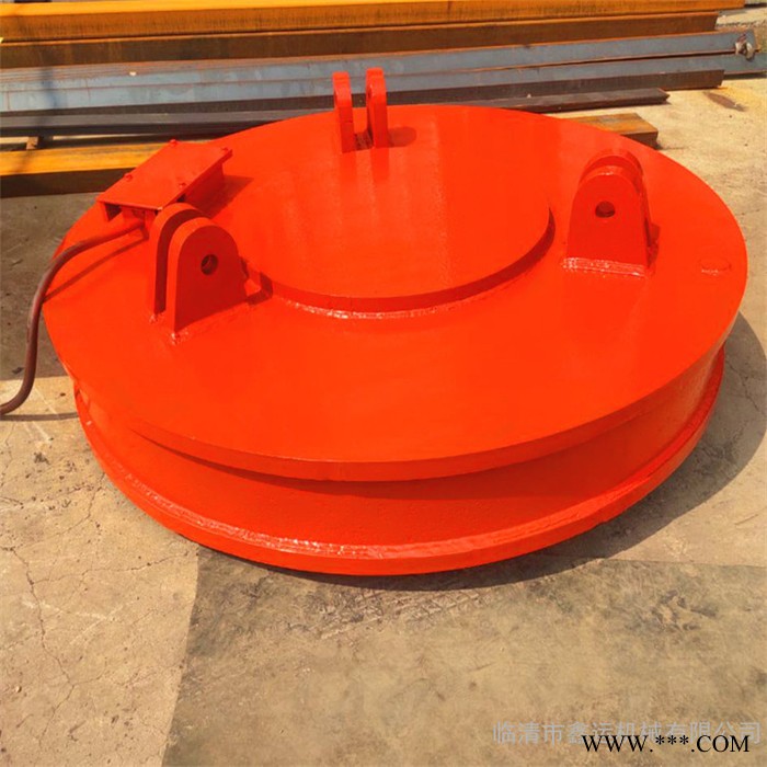 自发电强磁电磁铁吸盘行吊起重电磁铁鑫运厂家直供图6