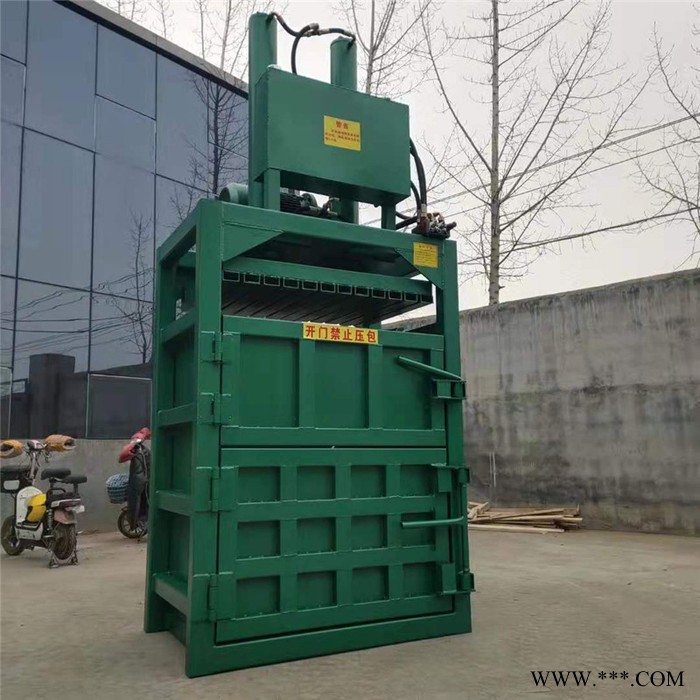 佳鑫机械 废纸液压挤包机型号 立式毛毯压包机 废铁桶挤扁机厂家图8